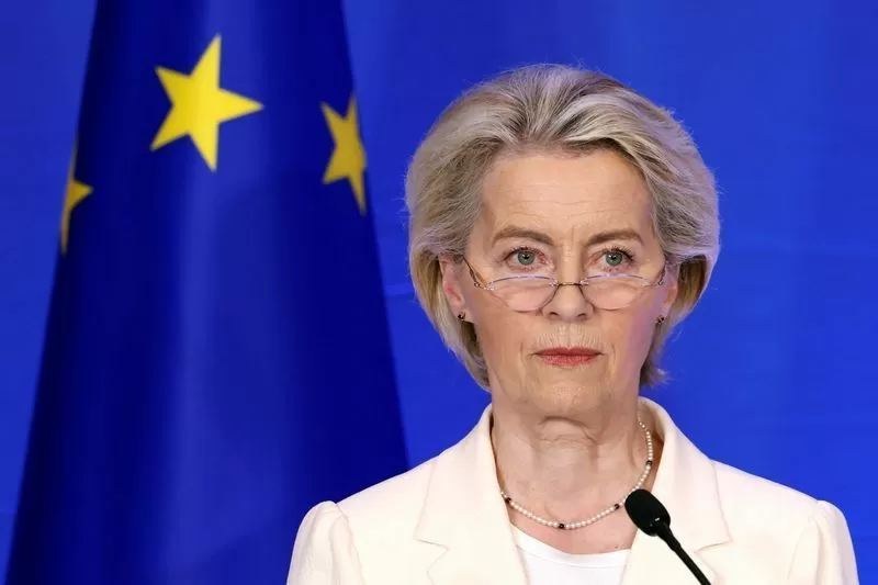 Von der Leyen: tarifas de Trump prejudicam interesses comerciais da UE