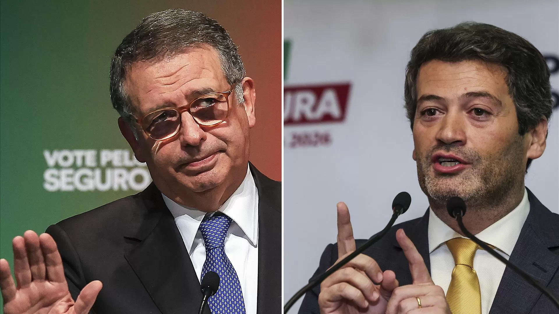 Seguro lidera sondagem de segunda volta com 66%, Ventura com 34%