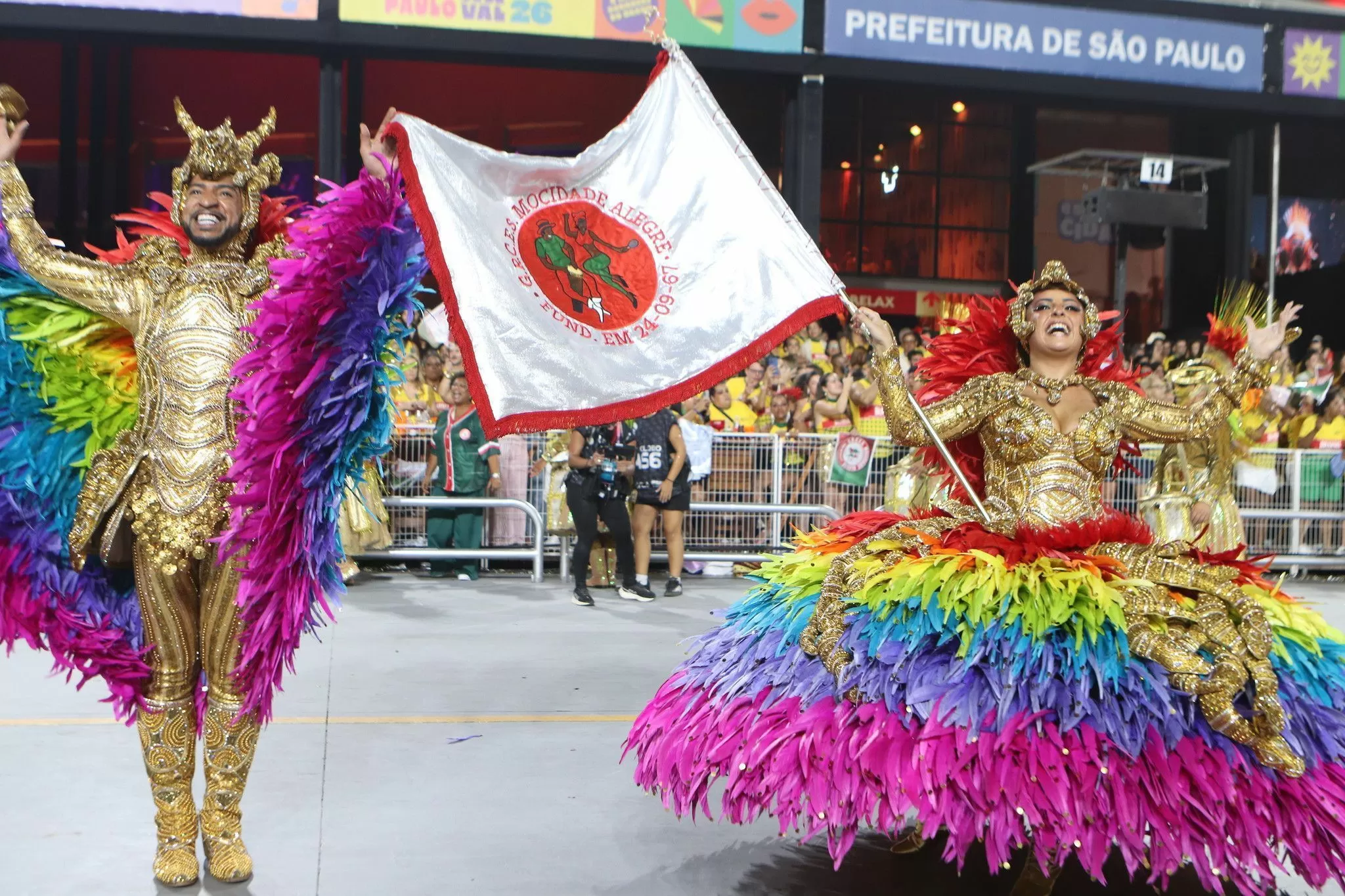 Mocidade Alegre comemora título do Carnaval: “Mais um capítulo glorioso”
