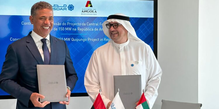 MINEA e Masdar estabelecem parceria para o projeto da usina fotovoltaica de Quipungo