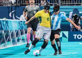 Brasil fica fora da final do futebol de cegos nas Paralimpíadas pela primeira vez