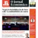 A primeira página do Jornal Económico de 26 de fevereiro