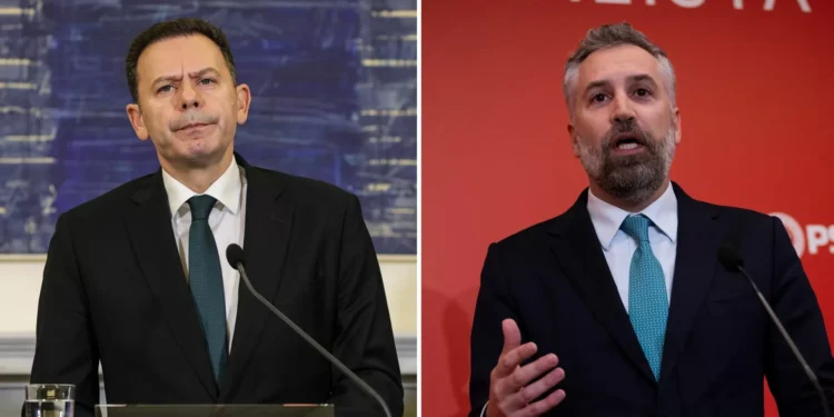 Montenegro e Pedro Nuno Santos trocam acusações após queda do Governo