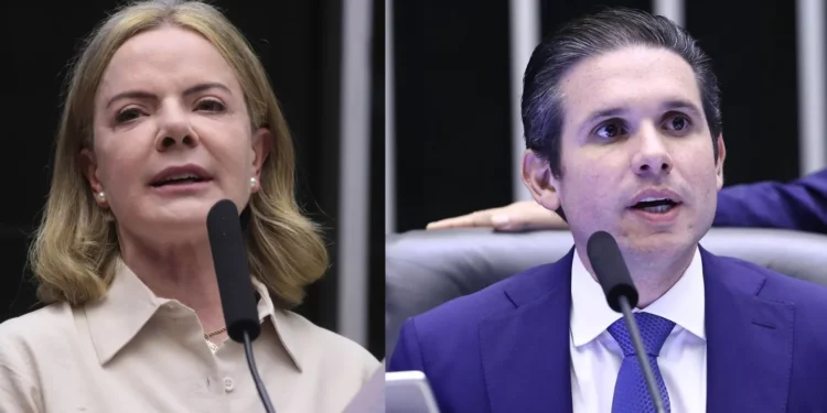 Gleisi e Hugo planejam se encontrar para discutir prioridades na Câmara