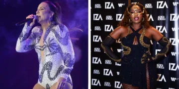 Iza homenageia Elza Soares ao abrir Desfile das Campeãs no Rio de Janeiro