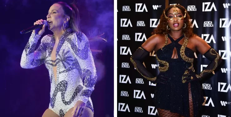 Iza homenageia Elza Soares ao abrir Desfile das Campeãs no Rio de Janeiro