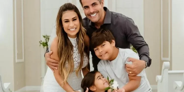 Simone Mendes e Kaká Diniz mostram bastidores da renovação de votos em LA