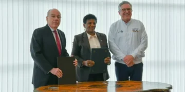 Chefes da diplomacia são-tomense e brasileira reunidos em Brasília num ano simbólico para os dois países