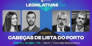 Legislativas. Reveja o debate com os cabeças de lista pelo Porto
