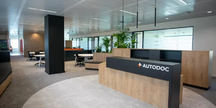 Receitas da Autodoc resultantes das vendas aumentam 18,9% em 2024