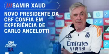Samir Xaud projeta trabalho de Ancelotti na Seleção: “Expectativa mil”