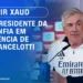 Samir Xaud projeta trabalho de Ancelotti na Seleção: “Expectativa mil”