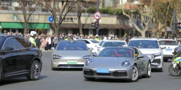 Cinco curiosidades sobre a frota de carros de Xangai, na China