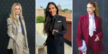 Elegância provocadora: o terno e a gravata foram capturados em definitivo pelas mulheres