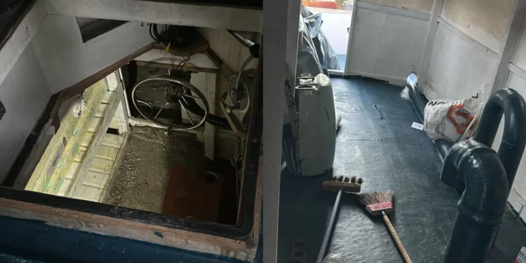 Embarcação usada para tráfico de cocaína à Europa é apreendida no Pará