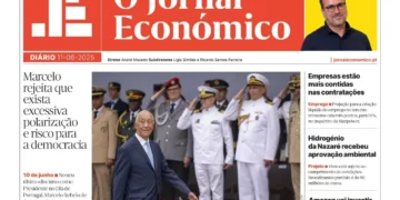 A primeira página do Jornal Económico de 11 de junho