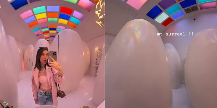 Banheiro de ovo? Bianca Andrade mostra ambiente curioso em restaurante