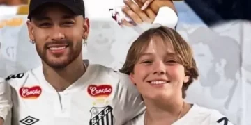 Filho de Neymar apoia pai após goleada do Vasco sobre Santos: ‘Dia difícil”