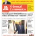 A primeira página do Jornal Económico de 26 de agosto