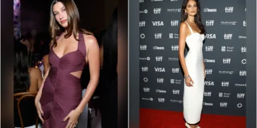 Envelope sexy: vestido bandagem, de tiras a emoldurar os corpos, renasce com força