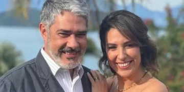 Após anúncio de saída, mulher de William Bonner faz homenagem