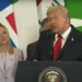 Trump para Meloni: “Linda jovem mulher”
