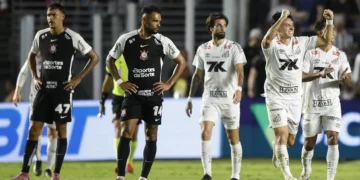 Santos domina, vence o Corinthians e se afasta da zona do rebaixamento