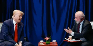 ‘Estou feliz’, diz Lula sobre decisão de Trump de reduzir tarifas