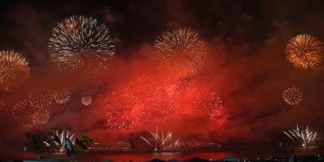 Rosto humano de drones vai “falar com as pessoas” durante Réveillon no Rio