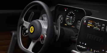 Ferrari revela nome e interior do primeiro carro elétrico; veja