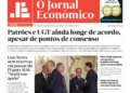 A primeira página do Jornal Económico de 24 de fevereiro